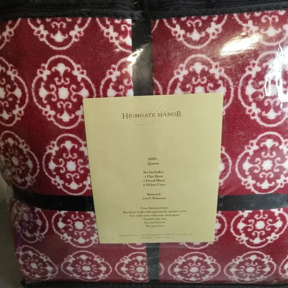 Highrack-studios Red and Burgundy Decor-home-accesories